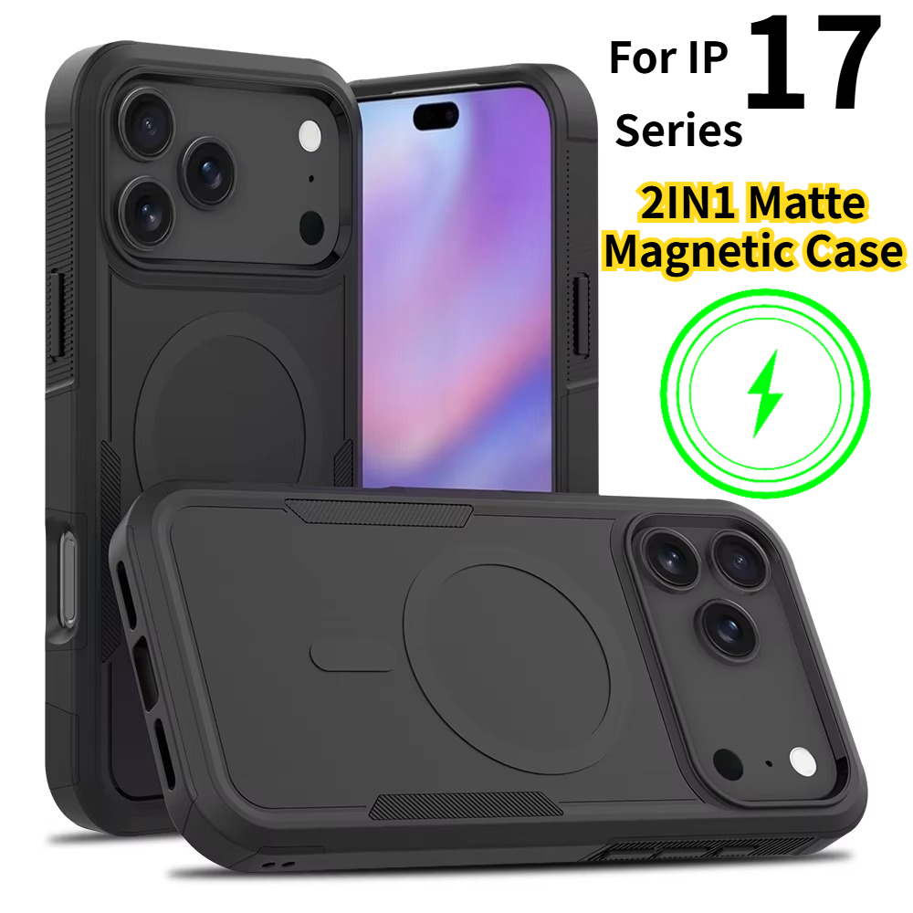 Rugged Armor Case - Премиальный противоударный матовый защитный чехол 2-в-1