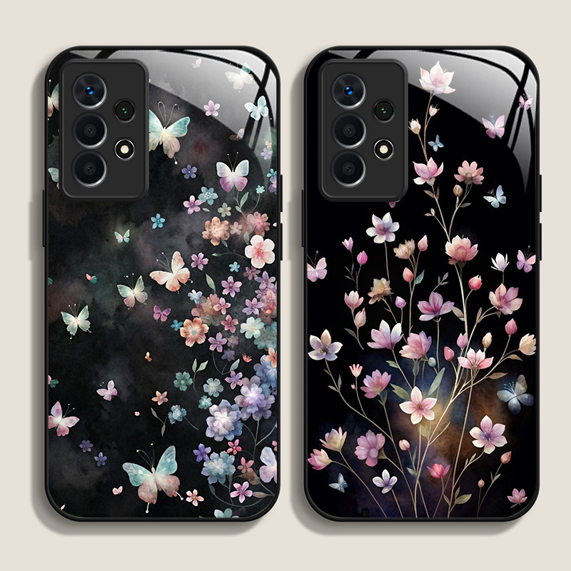 Phone Cases Samsung A14 - Винтажный чехол для телефона из закаленного
