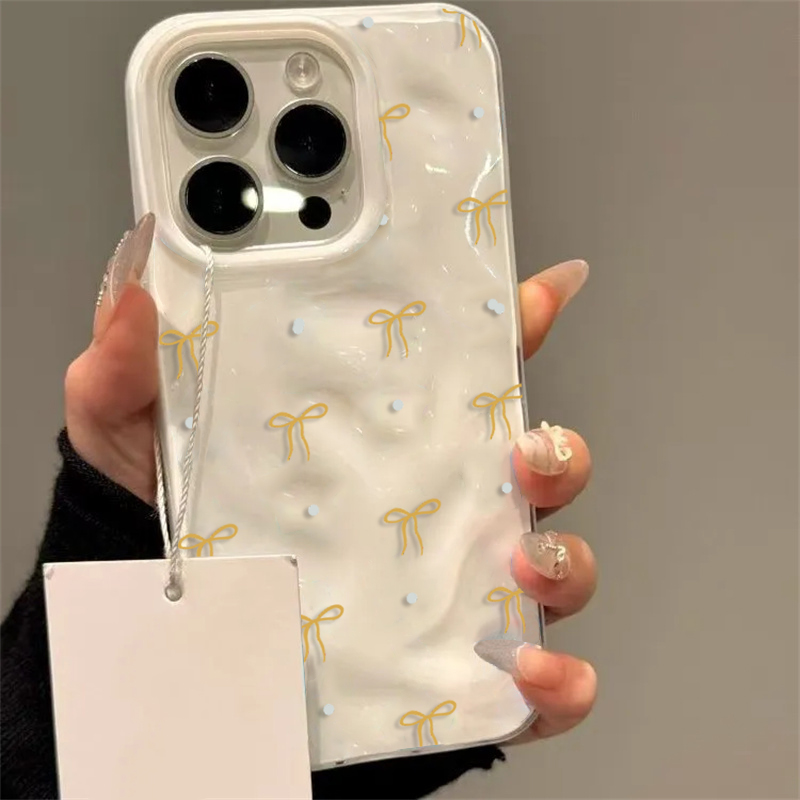 Phone Cases Yellow - Милый желтый чехол с модным узором