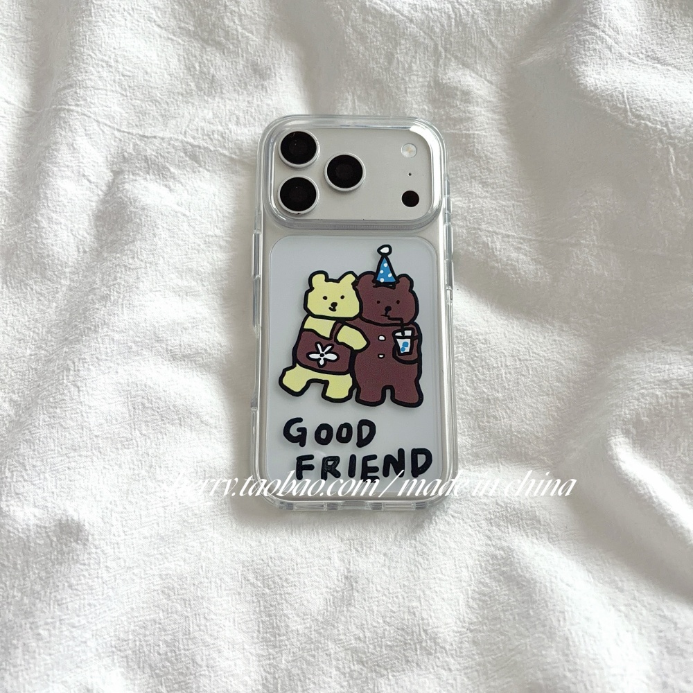 Phone Cases Yellow - Корейский милый чехол для телефона с