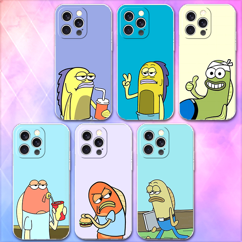 Phone Cases Ugly - Забавный мультяшный чехол с уродливой рыбой