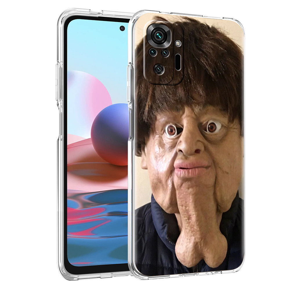Phone Cases Ugly - Забавный прозрачный чехол для телефона с
