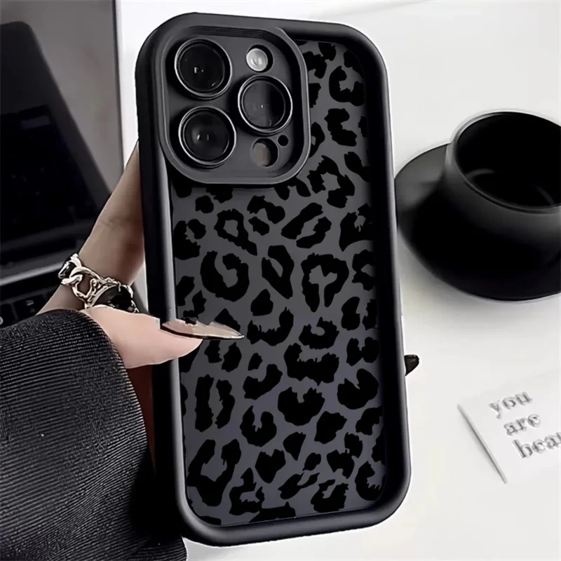 Черный силиконовый чехол с лео – обзор и цена Phone Cases Rhode