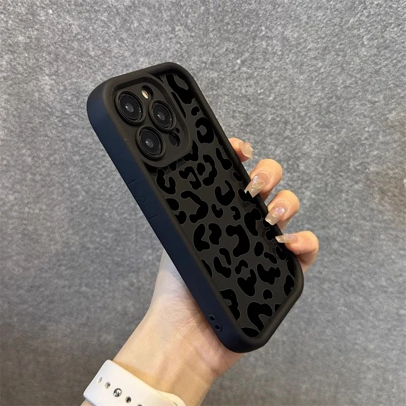 Черный силиконовый чехол с лео – обзор и цена Phone Cases Rhode