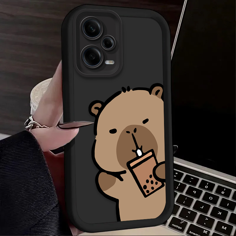 Милый мультяшный чехол с капиб – обзор и цена Xiaomi Redmi Note 14