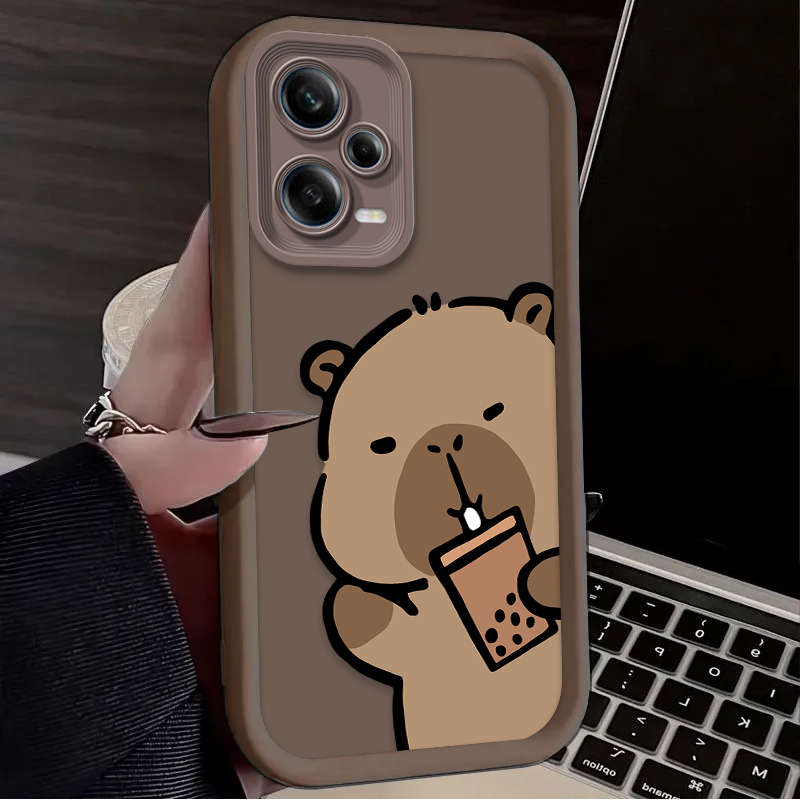 Милый мультяшный чехол с капиб – обзор и цена Xiaomi Redmi Note 14
