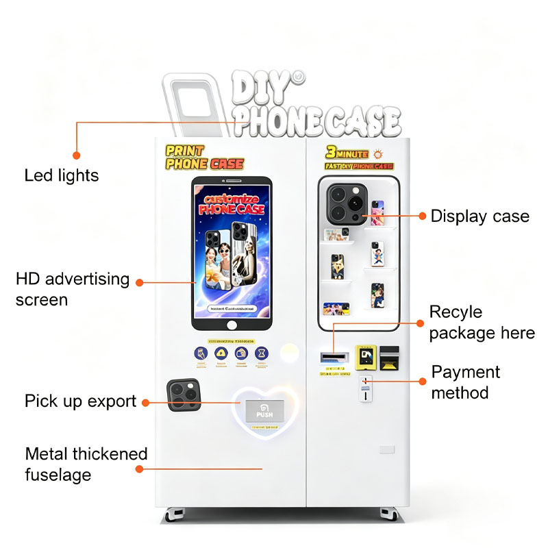Торговый автомат для изготовле – обзор и цена Phone Cases Vending Machine