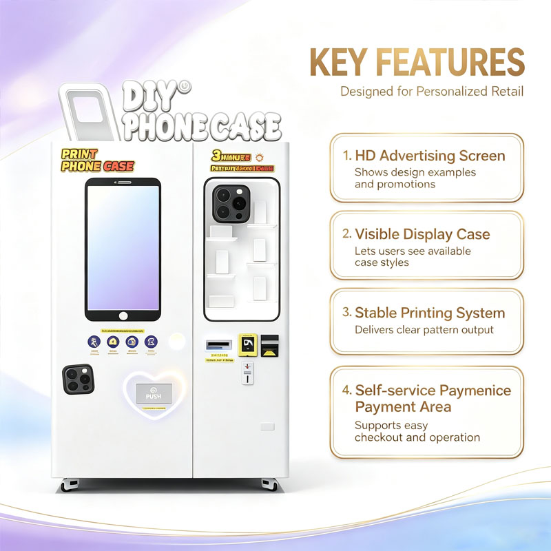 Торговый автомат для изготовле – обзор и цена Phone Cases Vending Machine