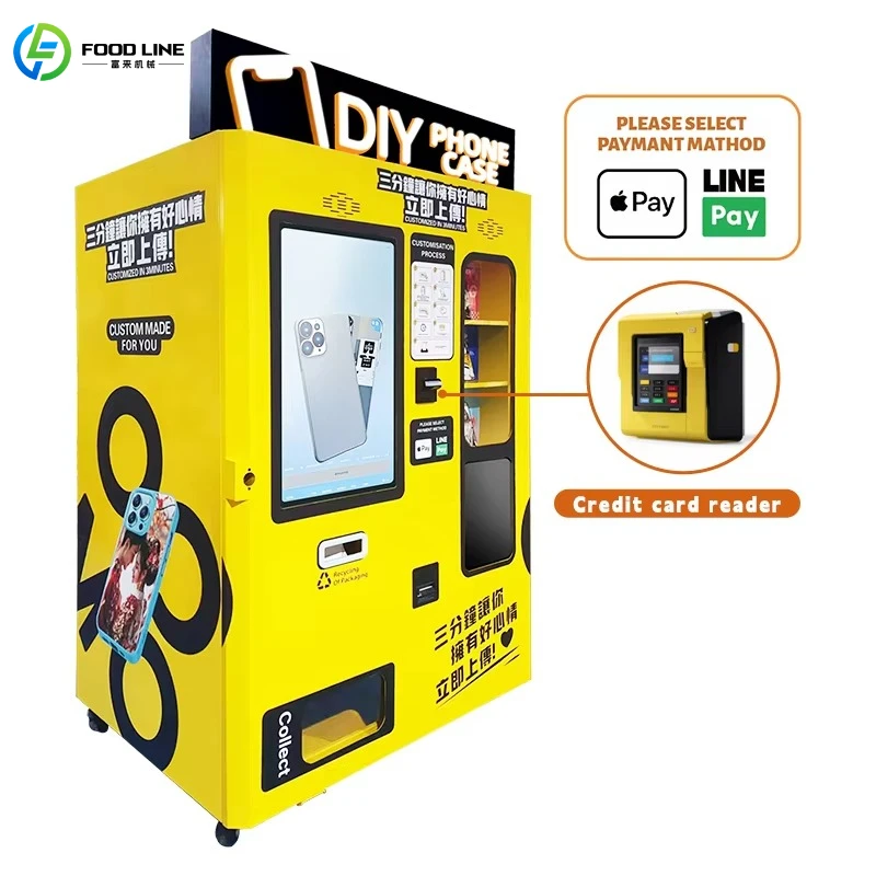 Автомат для изготовления персо – обзор и цена Phone Cases Vending Machine